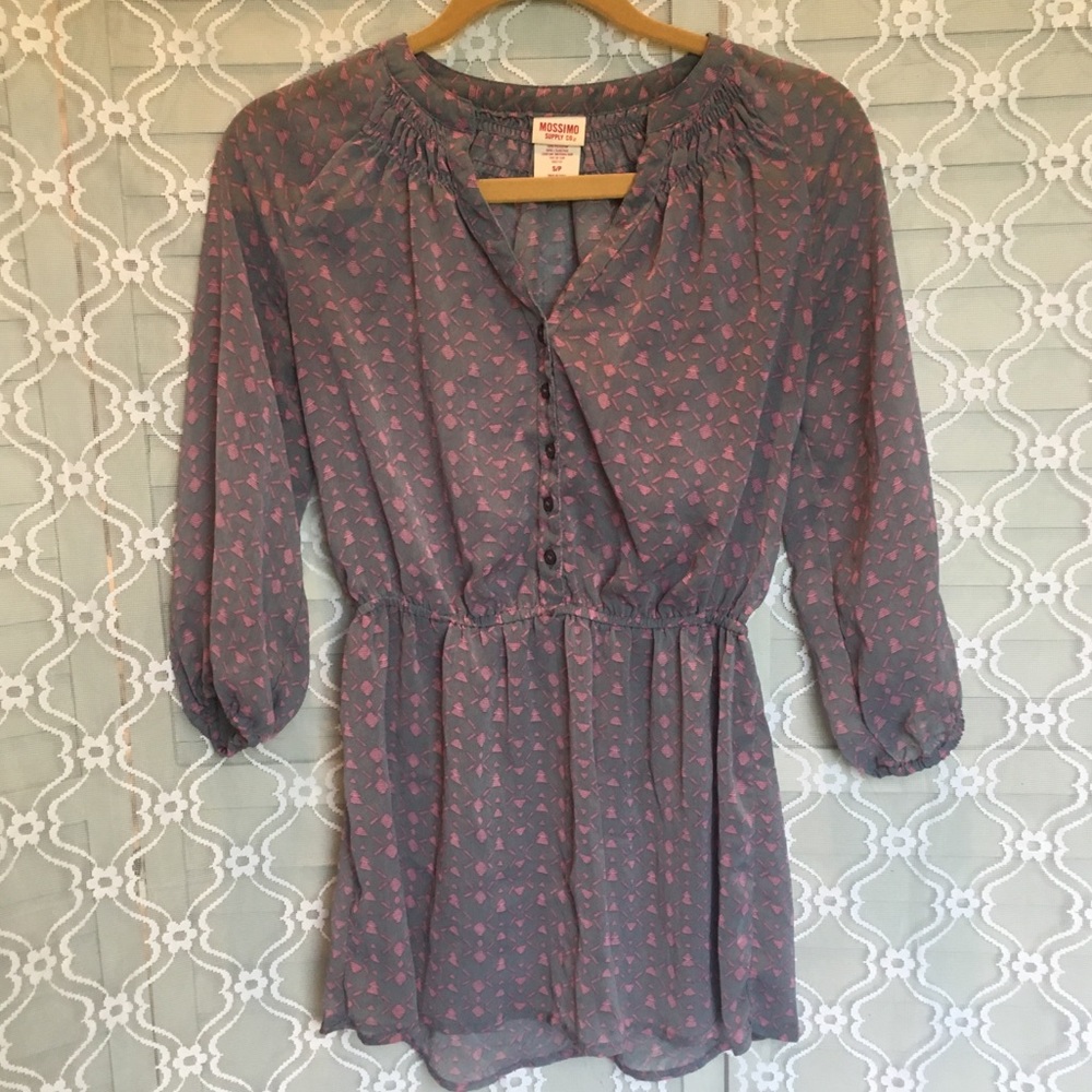 Pastel Peasant Blouse